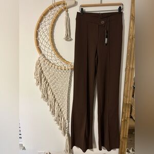Fashion Nova Tall Brown Pants